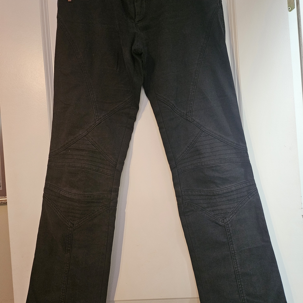 JUST CAVALLI Designer Jeans Black Wash With Embellishments